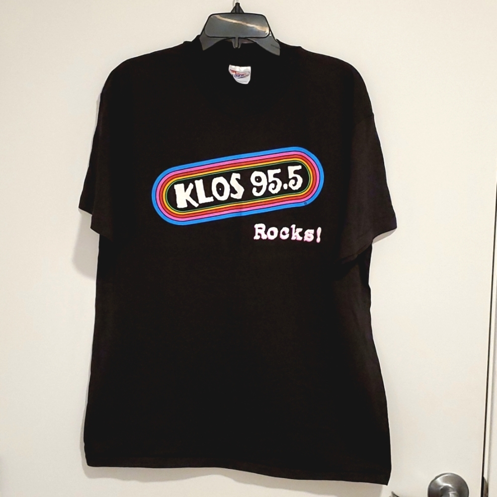 KLOS 95.5 FM radio  AC/DC 9/20/1995 Ballbreaker Listening party Lrg. LOS ANGELES - Picture 2 of 6